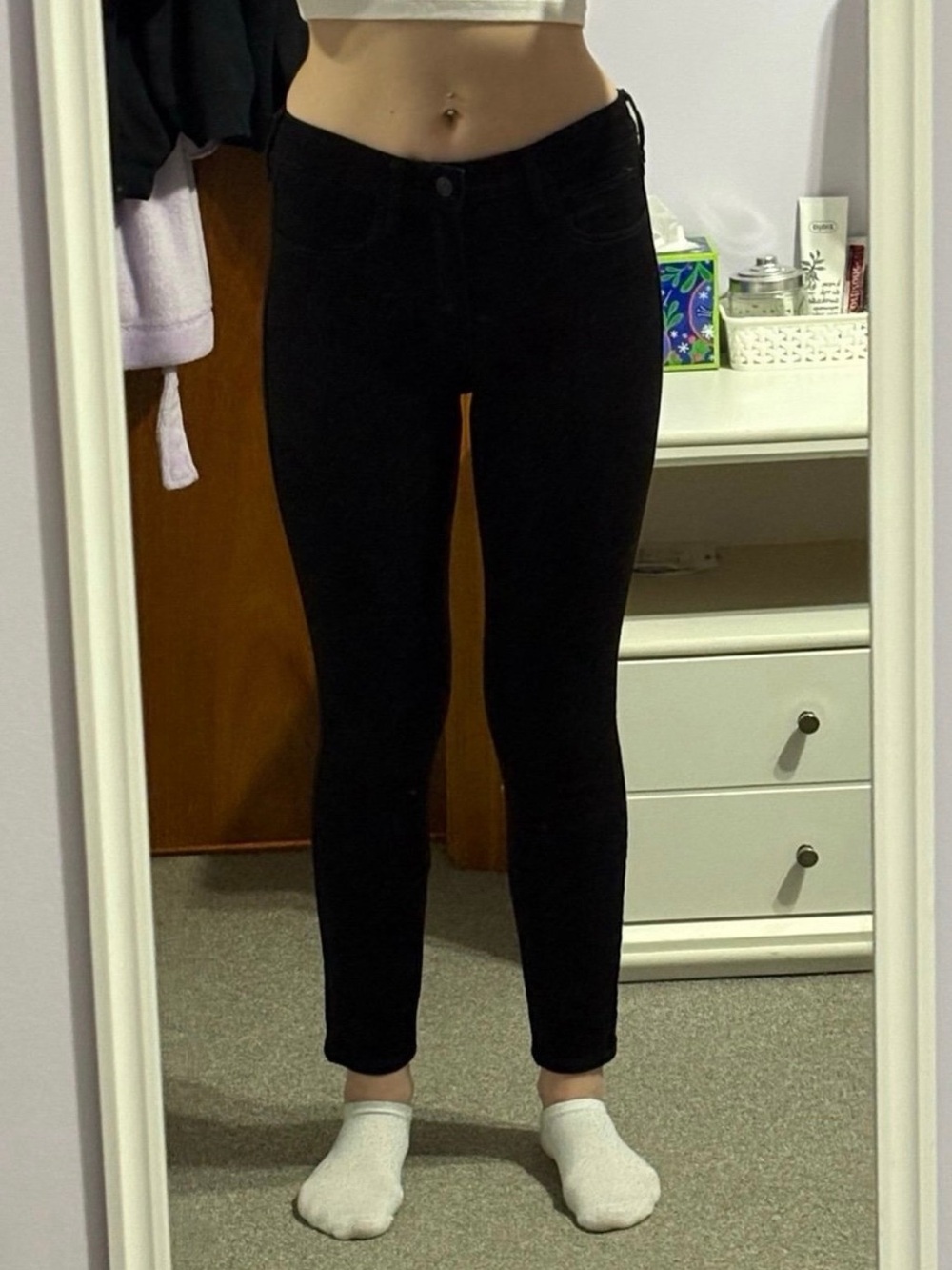 Hollister High-Rise Black Skinny Jeans